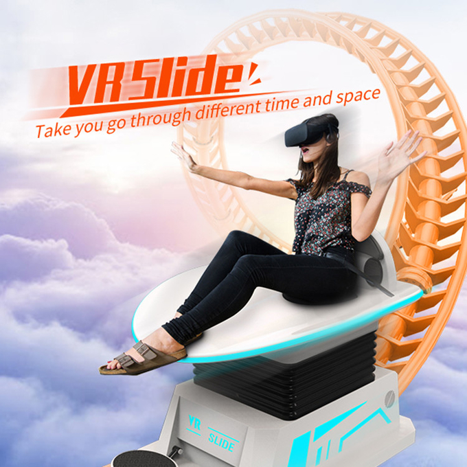 Jeu de diapositives Simulateur de planche à roulettes de réalité virtuelle 4d 8d 9d Arcade Machine 0