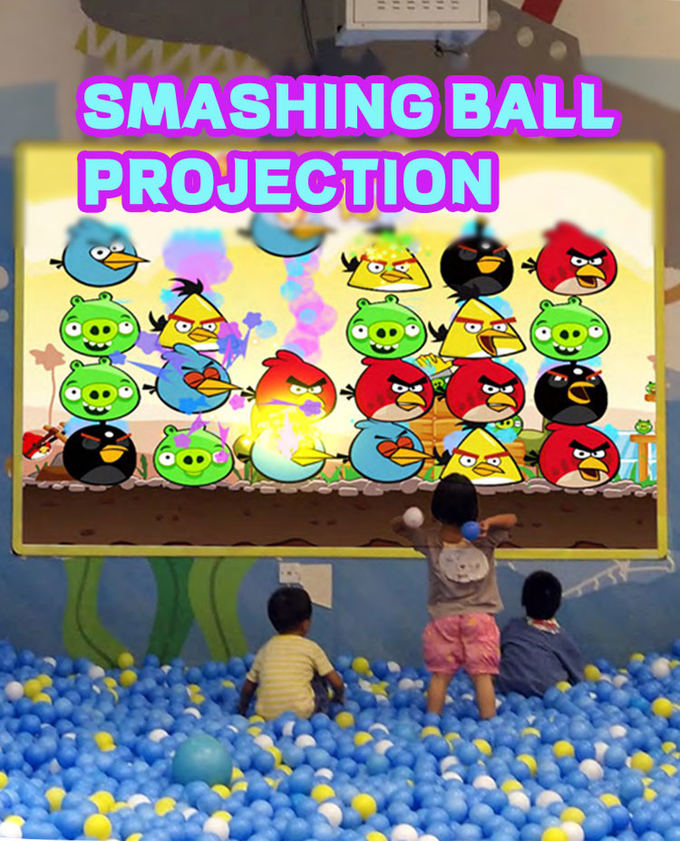 Jeu de balle interactif en 3D pour les enfants, jeux de projection murale 0