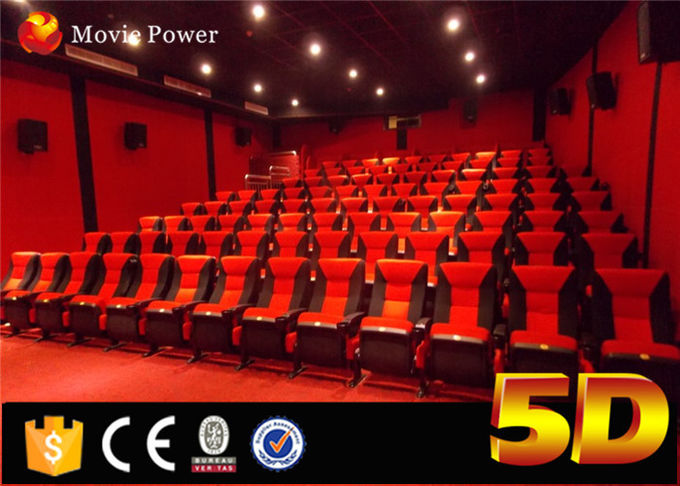 Offre électrique ou hydraulique de plate-forme de la salle de cinéma 3dof du parc à thème 5D 0