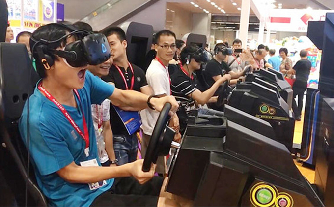 Jeu de réalité virtuelle 9D VR équipement de jeu 6