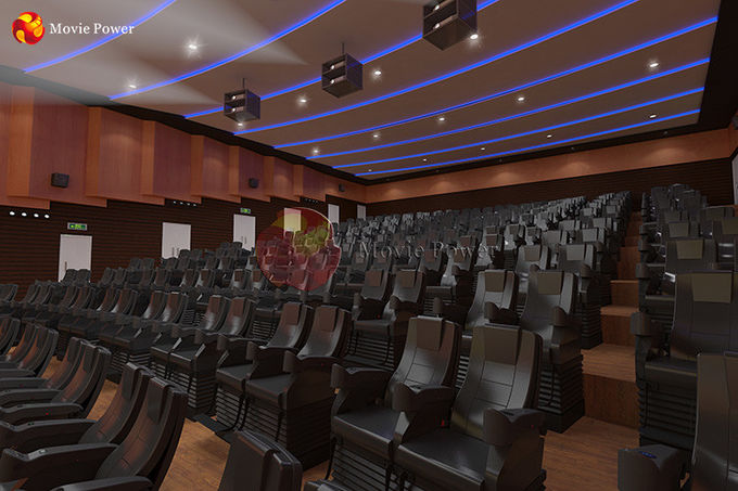 Équipement de cinéma de film de cinéma du parc 4D d'océan de sièges du projet 280 de cinéma de puissance de film 1