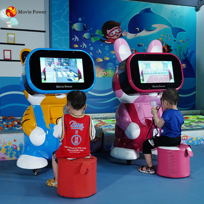 simulateur tenu dans la main à jetons en verre VR de la machine VR de jeu d'enfants de la réalité virtuelle 9D 1