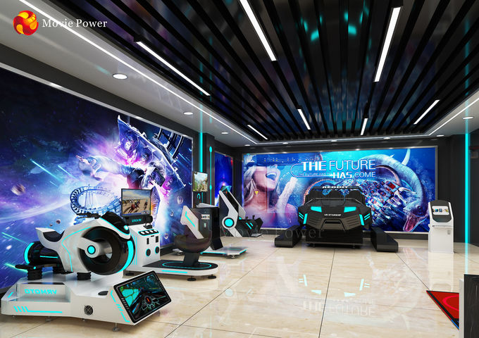 Équipement d'intérieur de terrain de jeu de jeu d'Arcade Children Ride Wall Interactive de parc à thème de VR AR 0