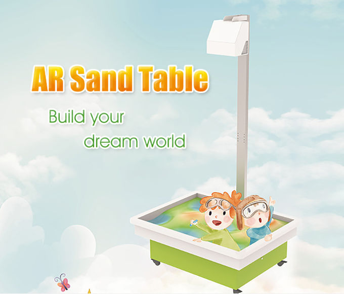 Boîte interactive de sable de projection de l'AR de jeux d'enfants d'intérieur de système interactif 0