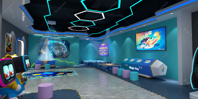 Cinéma interactif Arcade Machines Virtual Reality Simulator de parc à thème de l'amusement VR 0