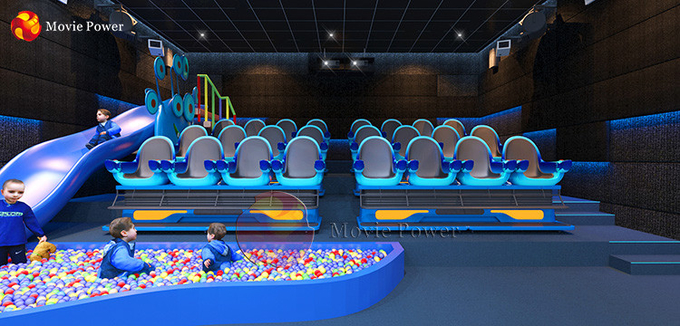 Cinéma du cinéma 4d 5d 7d XD de thème d'océan de théâtre d'amusement d'enfant pour le centre commercial 0