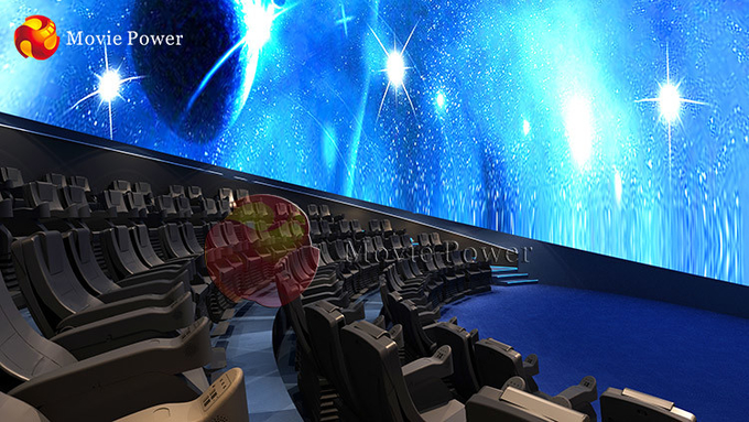 200 cinéma de dôme de parc à thème de Seat de théâtre de mouvement de la fibre de verre 5d de sièges 0