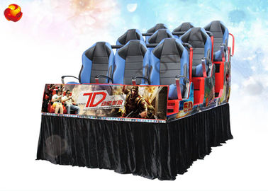 Salle de cinéma interactive du feu 7D d'odeur de brouillard avec le système de piste audio 5,1