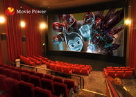Salle de cinéma juste du simulateur 4D de canton avec la plate-forme électrique de 3 DOF