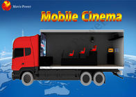Jeux effrayants de l'expérience 7D de camion mobile visuel à extrémité élevé de salle de cinéma