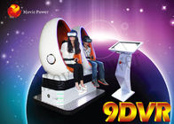 Simulateur commercial de la réalité virtuelle VR de la machine 9D de jeu avec le siège deux
