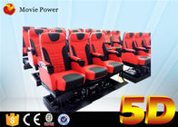 Grand 5d cinéma électrique professionnel de plate-forme du cinéma 3 DOF avec l'effet spécial
