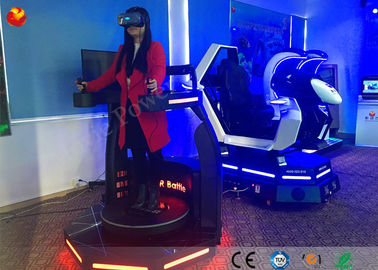 équipement debout de jeu de bataille de plate-forme de cinéma de la réalité virtuelle 9d pour la petite entreprise
