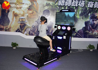 Cinéma frais de réalité virtuelle de tir de simulateur de course de chevaux en verre VR de siège unique HTV VIVE de mouvement
