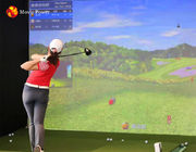 Projection d'intérieur virtuelle professionnelle ROHS de simulateur de golf