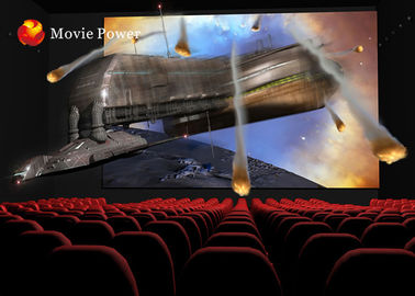 La fumée 100 de bulle posent le système du cinéma 4D avec la chaise électrique de mouvement
