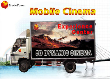 Le cinéma 5D mobile de camion imperméable de la cabine VR a sophistiqué 6 - 12 Seat