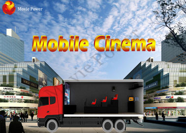 Simulateur mobile de Seat 7d de mouvement de chaise de projecteur d'hologramme de cinéma du camion 7d dynamique