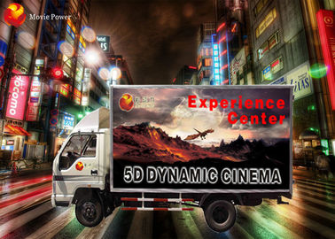 Équipement mobile du cinéma 7D d'une expérience entichée de film avec l'arme à feu de tir