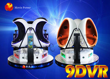 simulateur de chaise de mouvement de théâtre de cinéma de Vr de cinéma d'oeufs de 9d Vr à vendre les montagnes russes 360 de Vr pour le centre commercial