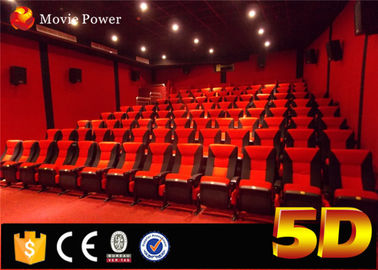 cinémas Motional du visuel 3D et 5D 24 des sièges 5d avec des effets spéciaux populaires en parc d'attractions