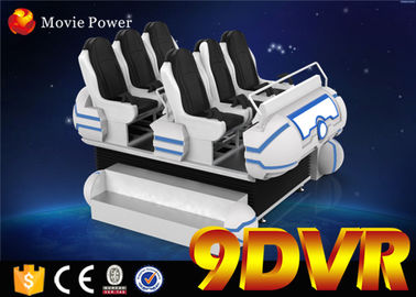 220V la famille électrique 6 de chaise du système 9D VR pose approprié aux enfants et aux adultes