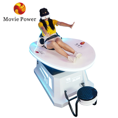 Slide 9d Vr Machine de jeu Simulateur de mouvement Jeu Arcade Cinéma 9d Planche à roulettes Pour parc d'attractions