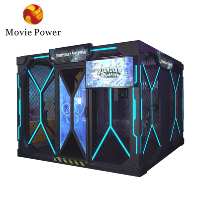 Fibre de verre 9d Vr Simulateur de tir Salle de marche Plateforme de réalité virtuelle Jeux multijoueurs