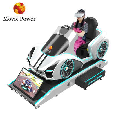 Jeu de course de voitures de simulateur de voiture VR Machine 9d Réalité virtuelle Simulateur de conduite Équipement de pièce de monnaie Jeux d'arcade