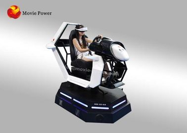 Une expérience en ligne interactive CHAUDE d'adulte d'enfants de jeu de sports du simulateur 9D de courses d'automobiles de conduite de VR 9D