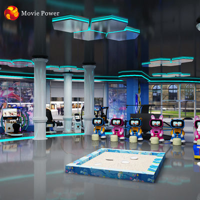 Machine interactive de jeu de la réalité virtuelle 9d de jeux de zone d'intérieur de simulateur