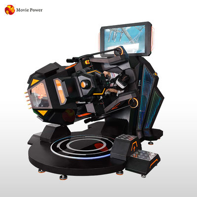 Machine d'intérieur de jeu d'amusement de simulateur des montagnes russes 360 de la projection VR d'Immersive
