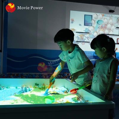 Boîte magique interactive multijoueuse de sable de jeu de terrain de jeu d'enfants de jeu interactif d'intérieur de l'AR