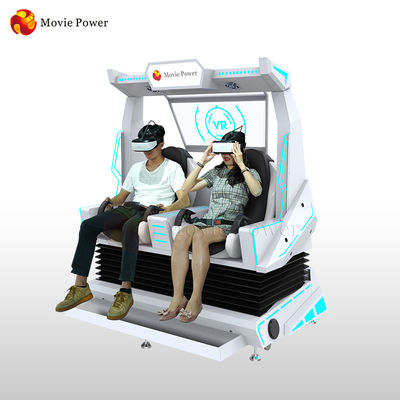 Le cinéma 2 de l'effet dynamique 9D VR de petite entreprise pose la machine de réalité virtuelle