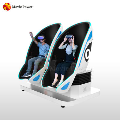 Équipement de cinéma du simulateur 9d de réalité virtuelle de plate-forme de mouvement de parc d'attractions