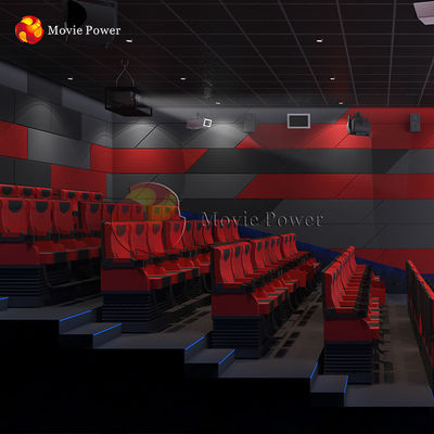 Système de théâtre de cinéma de mouvement de la chaise 4d de cinéma d'Immersive 4d 12d de parc d'attractions