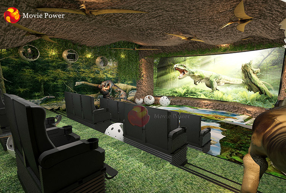 200 cinéma de cabine du théâtre 5D d'Immersive de thème de dinosaure de sièges