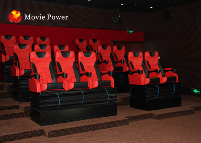 Salle de cinéma du brouillard 7D de vent d'éclairage 7D Sinema avec le système électrique 1
