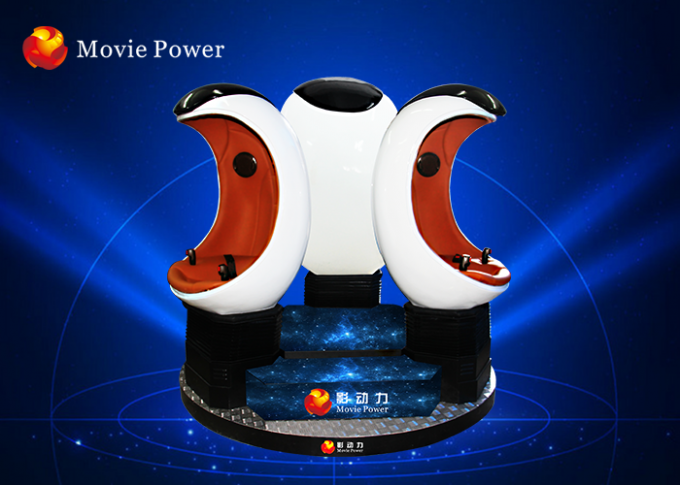 Cinéma commercial de 9D VR équipement de cinéma d'oeufs de réalité virtuelle de 360 degrés 0