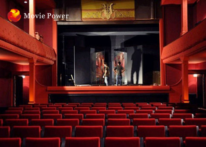 Le luxe a personnalisé le théâtre à la maison du cinéma 4D pour le terrain de jeu de 200 personnes 0