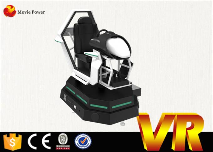 Simulateur démontable de jeux de voiture de Vr de la voiture de course 9d de cinéma fou de réalité virtuelle 0