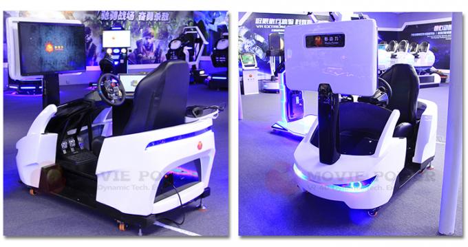 2017 simulateur populaire de course de voiture de 3dof 9d VR F1 pour le simulateur adulte de voiture pour des enfants jouant la machine de jeu de voiture 0