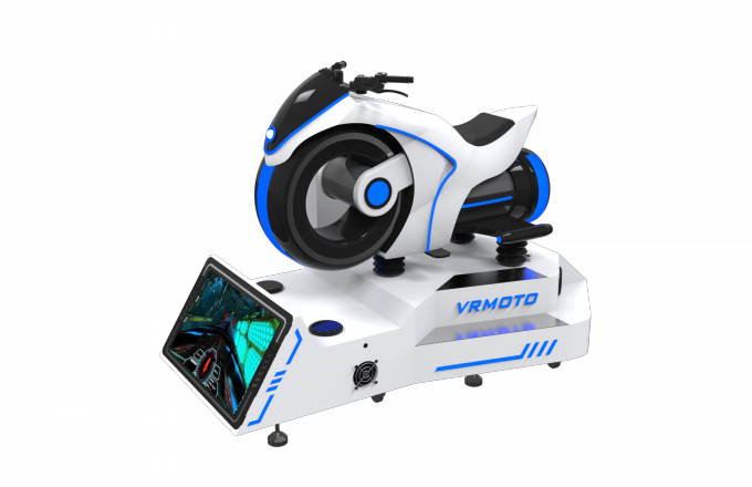 Système à cartes VR conduisant le simulateur avec la vraies barre de poignée/moto de réalité virtuelle 0