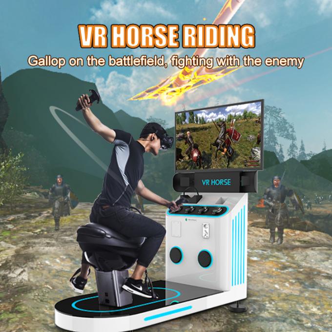 Simulation de emballage des jeux VR de réalité virtuelle de simulateur du cheval 9d de jeu à jetons d'expérience 0