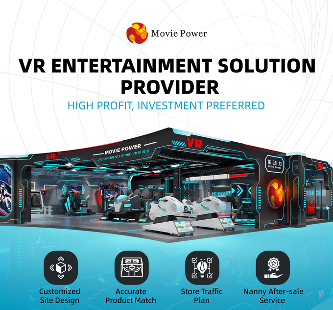 Machine superbe commerciale de jeu de mouche de Time Machine du simulateur 9D VR de réalité virtuelle de poussoir de pièce de monnaie 0