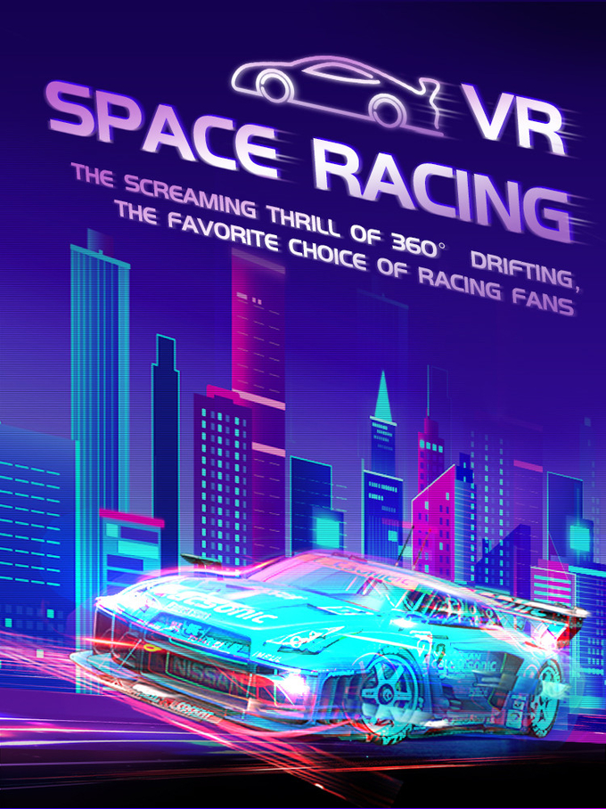 Jeu de course de voitures de simulateur de voiture VR Machine 9d Réalité virtuelle Simulateur de conduite Équipement de pièce de monnaie Jeux d'arcade 0