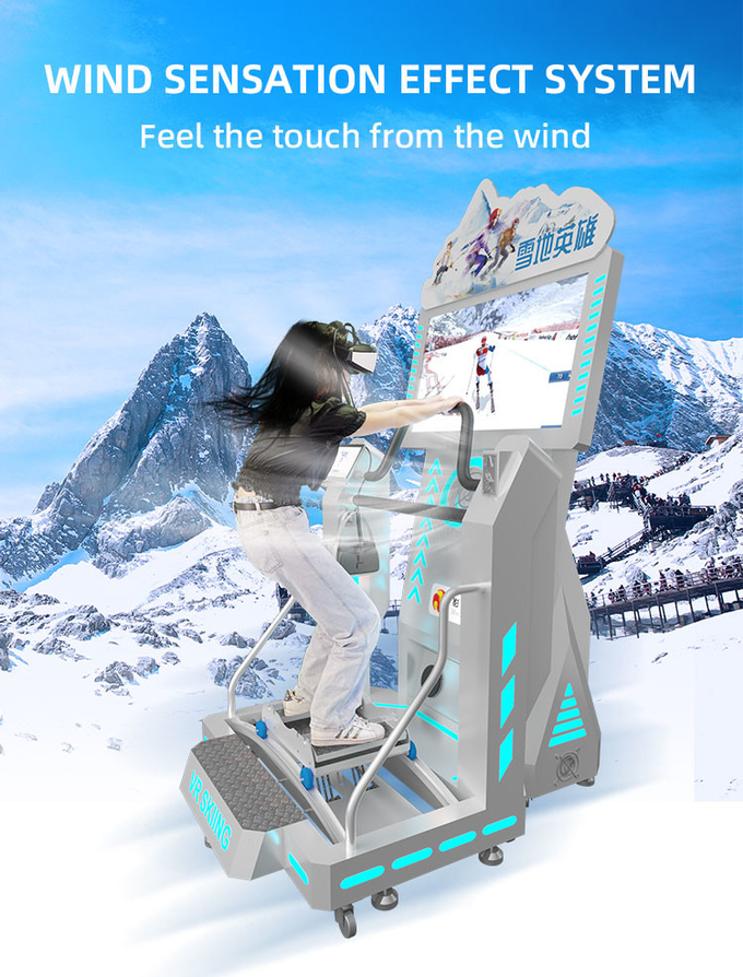 Simulateur de ski en intérieur dynamique 9d Simulateur de snowboard en réalité virtuelle 2