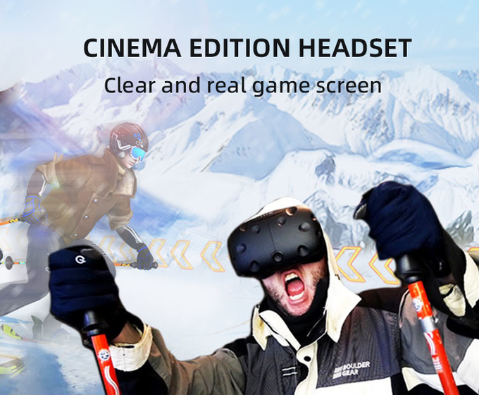 Simulateur de ski en intérieur dynamique 9d Simulateur de snowboard en réalité virtuelle 6