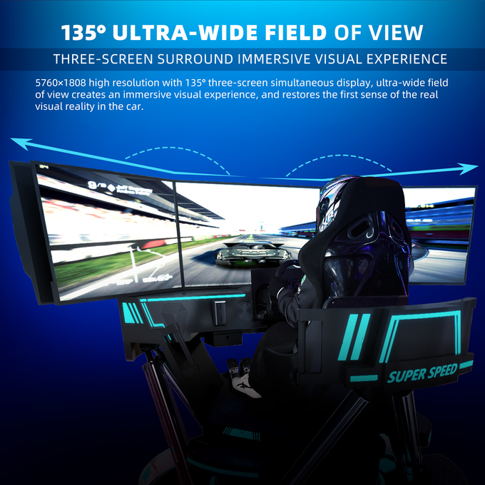 Vitesse de emballage à jetons de l'espace de réalité virtuelle de simulateur de VR emballant la machine de jeu 8