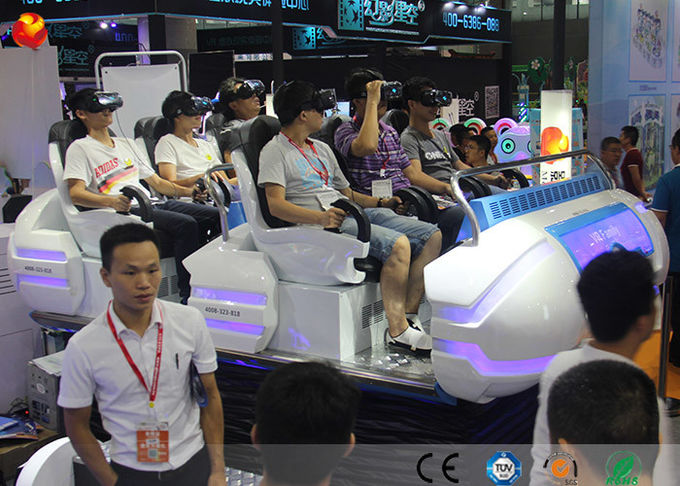 La chaise dynamique de cinéma de famille de Vr de simulateur de réalité virtuelle de la plate-forme 9D a placé la machine de jeux 3